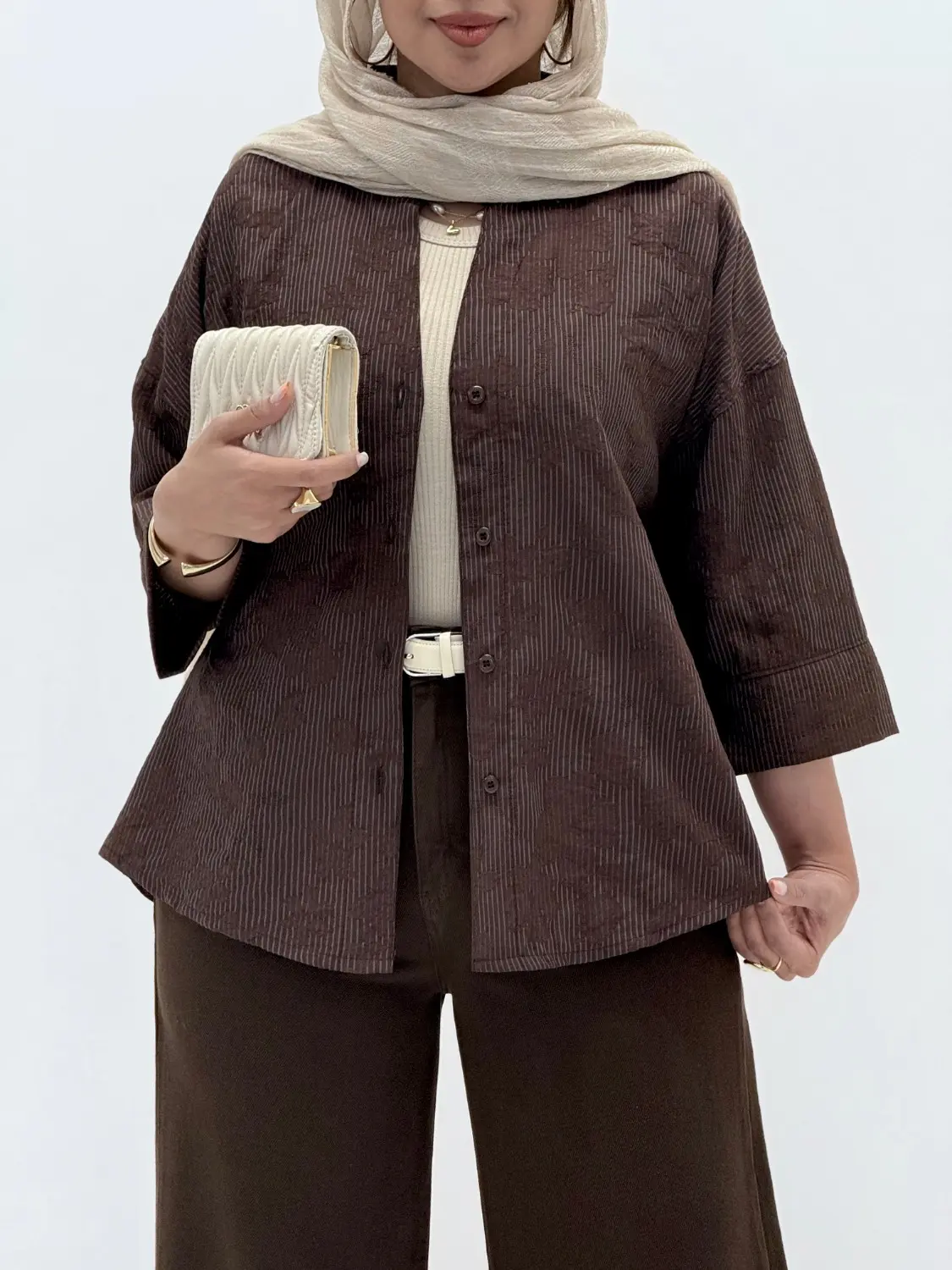 4436-شومیز گلی